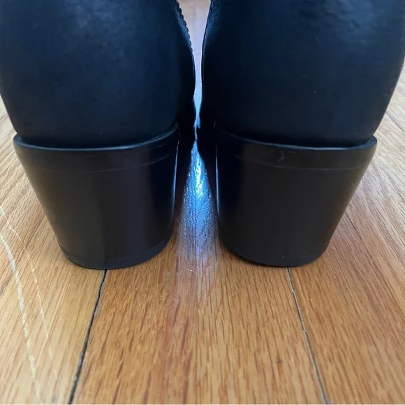 Black Studded Women's Boots - Picture 8 of 9